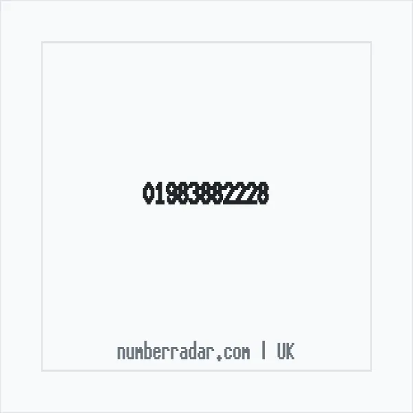 Reverse number check for +44 1983 882228 — who called me?
