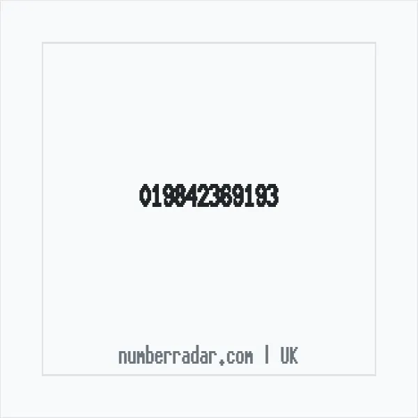Reverse number check for +44 (1984) 236-919 — who called me?