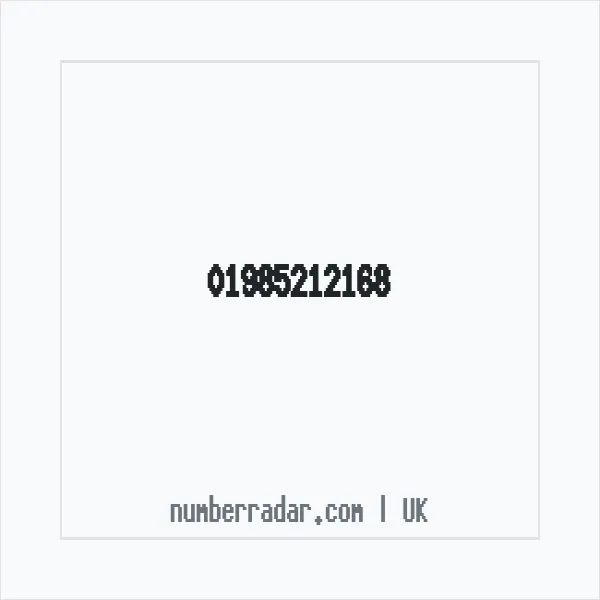 Reverse number check for +44 1985 212168 — who called me?