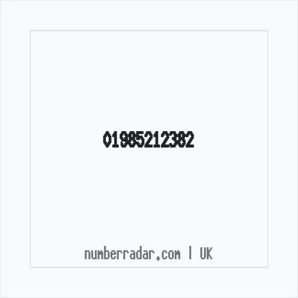 Reverse number check for +44 1985 212382 — who called me?