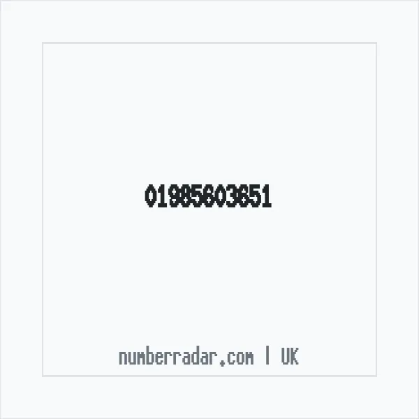 Reverse number check for +44 1985 603651 — who called me?