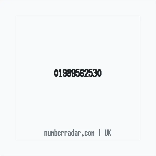 Reverse number check for +44 1989 562530 — who called me?