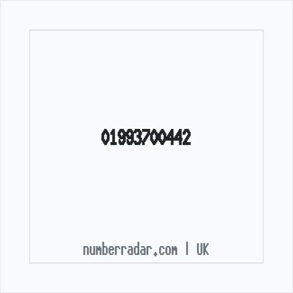 Reverse number check for +44 1993 700442 — who called me?