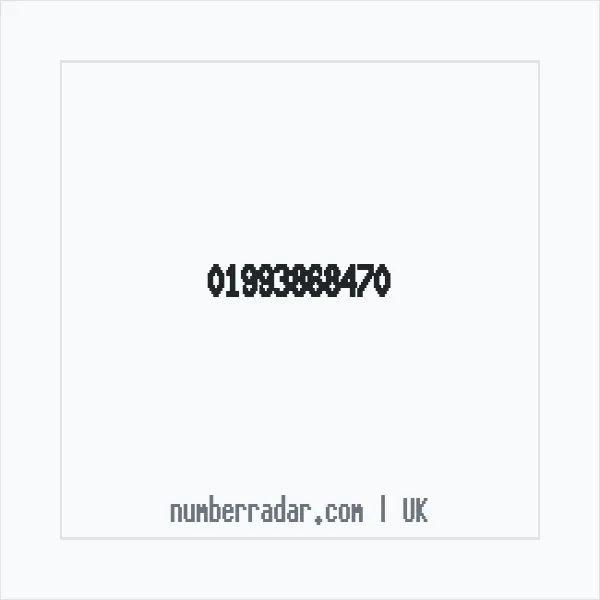 Reverse number check for +44 1993 868470 — who called me?