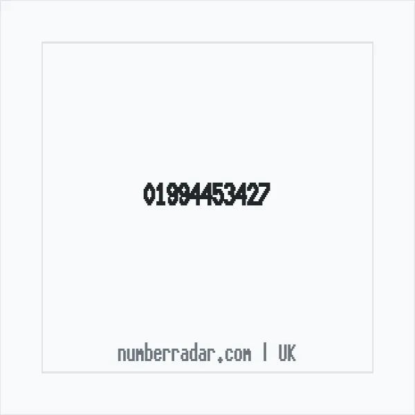 Reverse number check for +44 1994 453427 — who called me?
