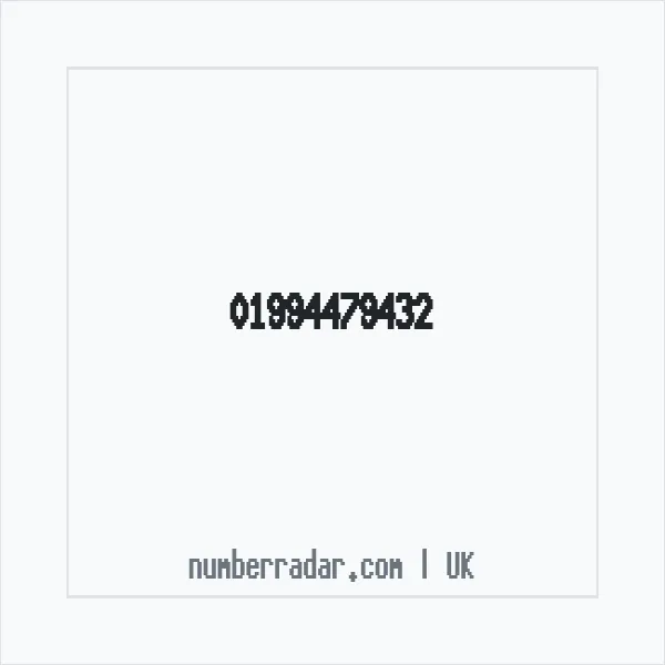 Reverse number check for +44 1994 479432 — who called me?