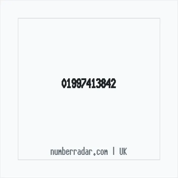 Reverse number check for +44 1997 413842 — who called me?