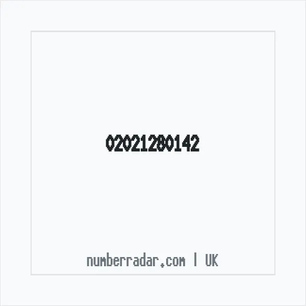 Reverse number check for +44 20 2128 0142 — who called me?