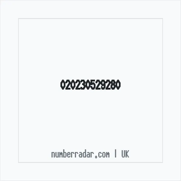 Reverse number check for +44 (2023) 052-928 — who called me?