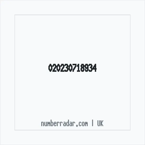 Reverse number check for +44 (2023) 071-893 — who called me?