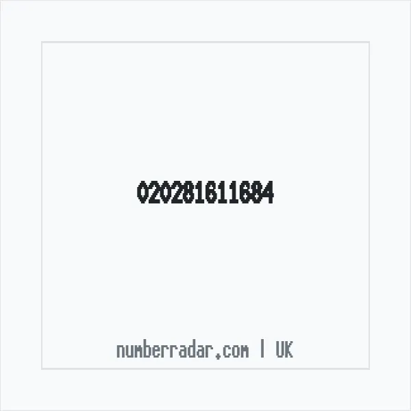 Reverse number check for +44 (2028) 161-168 — who called me?