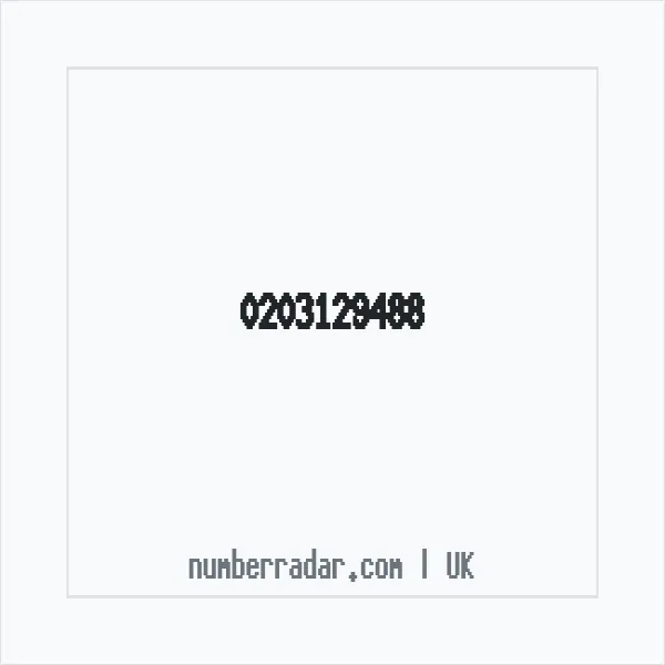 Reverse number check for +44 203129488 — who called me?