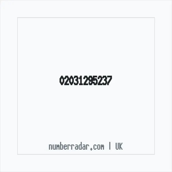 Reverse number check for +44 20 3129 5237 — who called me?