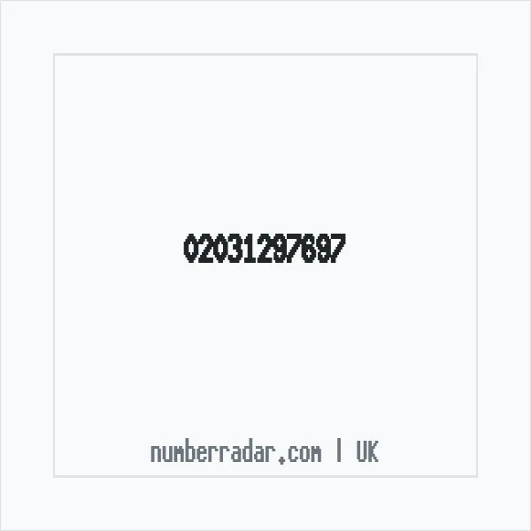 Reverse number check for +44 20 3129 7697 — who called me?