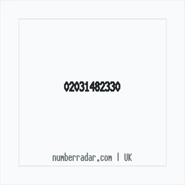 Reverse number check for +44 20 3148 2330 — who called me?