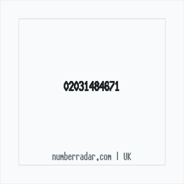Reverse number check for +44 20 3148 4671 — who called me?