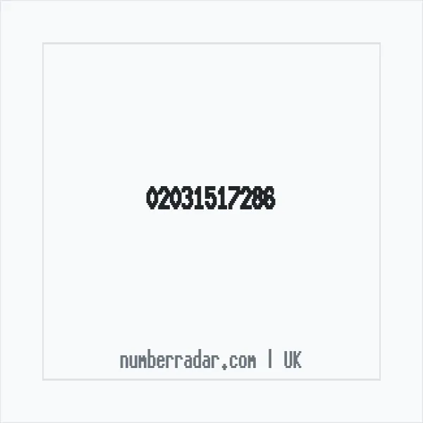 Reverse number check for +44 20 3151 7286 — who called me?