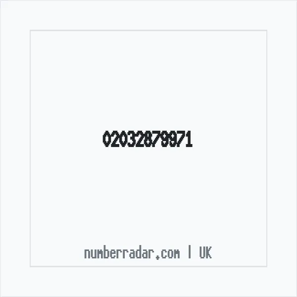 Reverse number check for +44 20 3287 9971 — who called me?