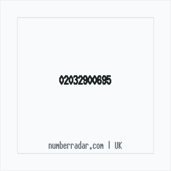 Reverse number check for +44 20 3290 0695 — who called me?
