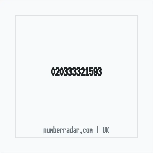 Reverse number check for +44 (2033) 332-159 — who called me?