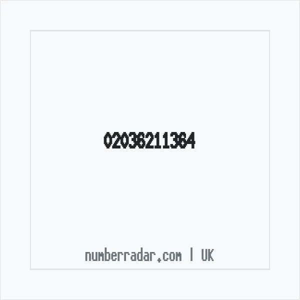 Reverse number check for +44 20 3621 1364 — who called me?