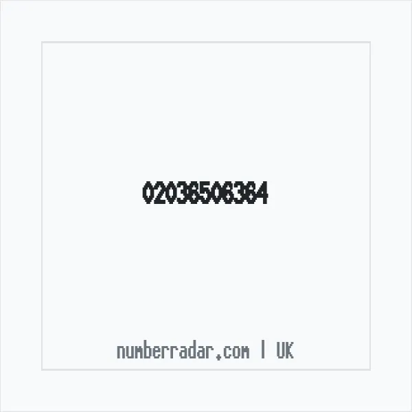 Reverse number check for +44 20 3650 6364 — who called me?
