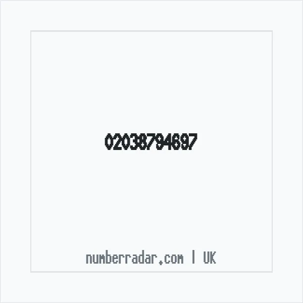Reverse number check for +44 20 3879 4697 — who called me?
