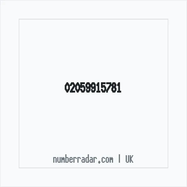 Reverse number check for +44 20 5991 5781 — who called me?