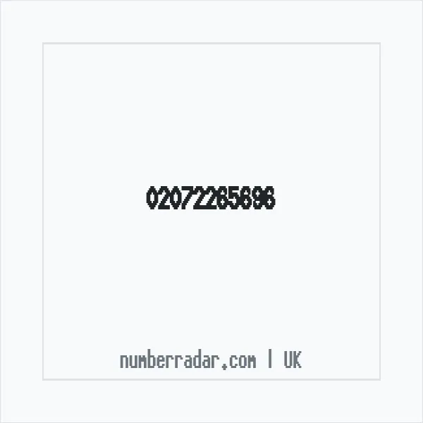 Reverse number check for +44 20 7226 5696 — who called me?