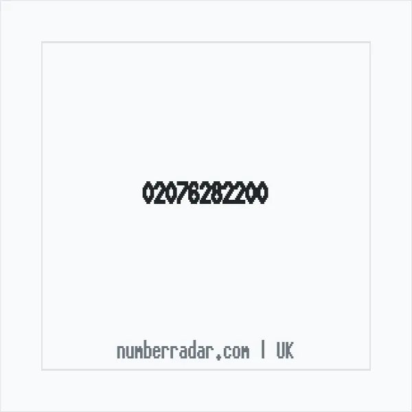 Reverse number check for +44 20 7628 2200 — who called me?