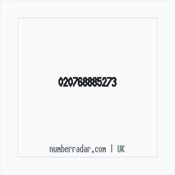 Reverse number check for +44 (2076) 888-527 — who called me?