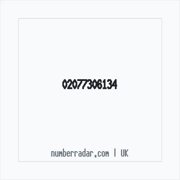 Reverse number check for +44 20 7730 6134 — who called me?