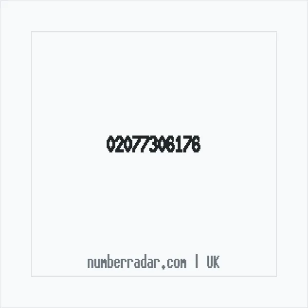 Reverse number check for +44 20 7730 6176 — who called me?