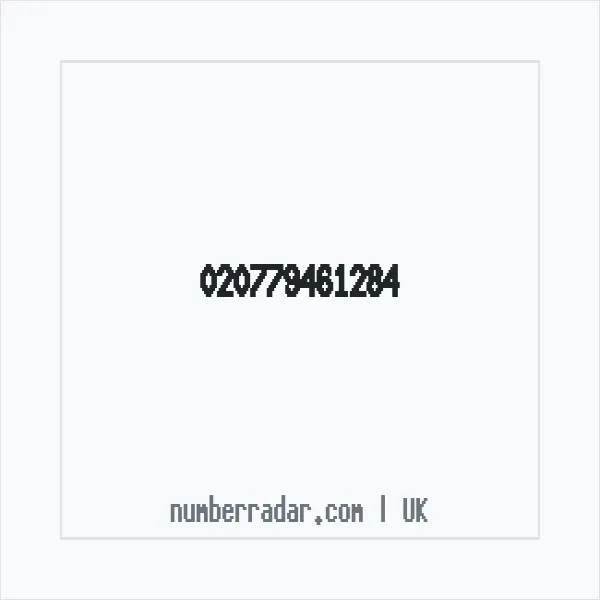 Reverse number check for +44 (2077) 946-128 — who called me?