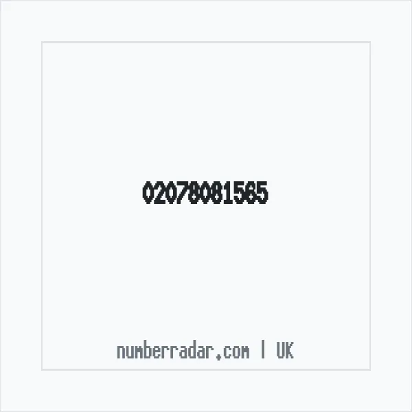 Reverse number check for +44 20 7808 1565 — who called me?