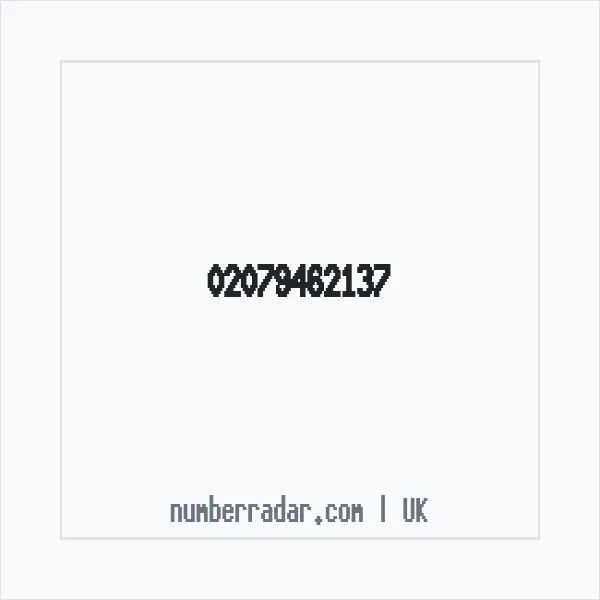 Reverse number check for +44 20 7946 2137 — who called me?