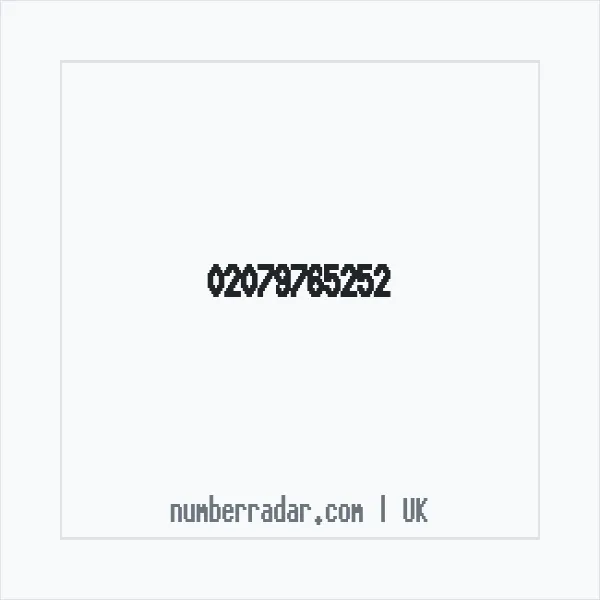 Reverse number check for +44 20 7976 5252 — who called me?