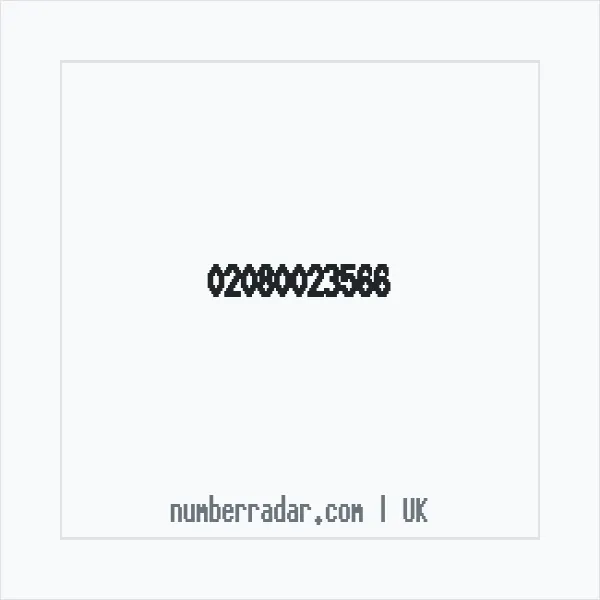 Reverse number check for +44 20 8002 3566 — who called me?
