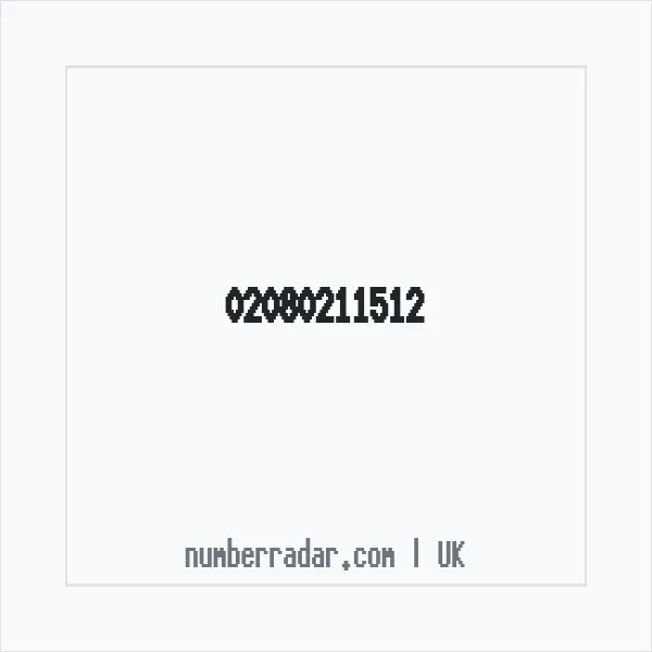 Reverse number check for +44 20 8021 1512 — who called me?
