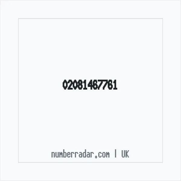 Reverse number check for +44 20 8146 7761 — who called me?