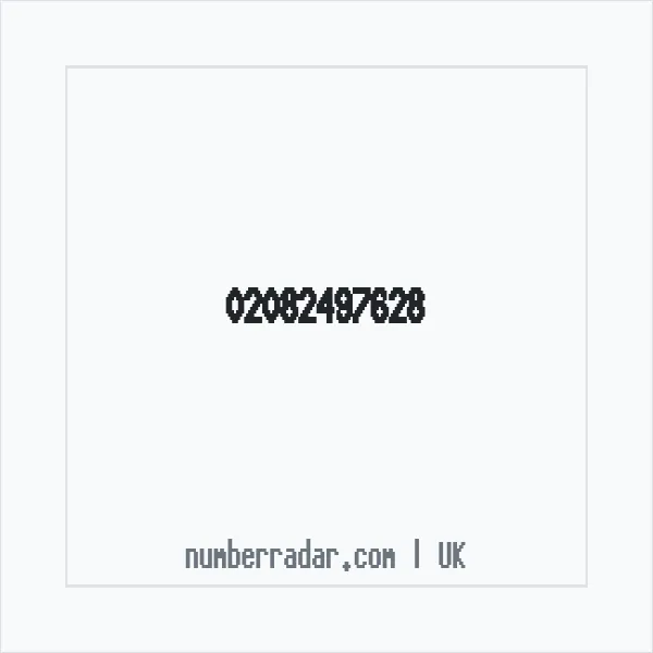 Reverse number check for +44 20 8249 7628 — who called me?