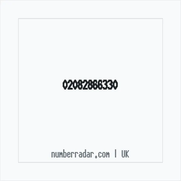 Reverse number check for +44 20 8286 6330 — who called me?