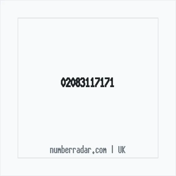 Reverse number check for +44 20 8311 7171 — who called me?