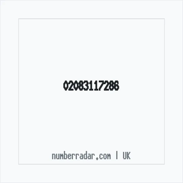 Reverse number check for +44 20 8311 7286 — who called me?
