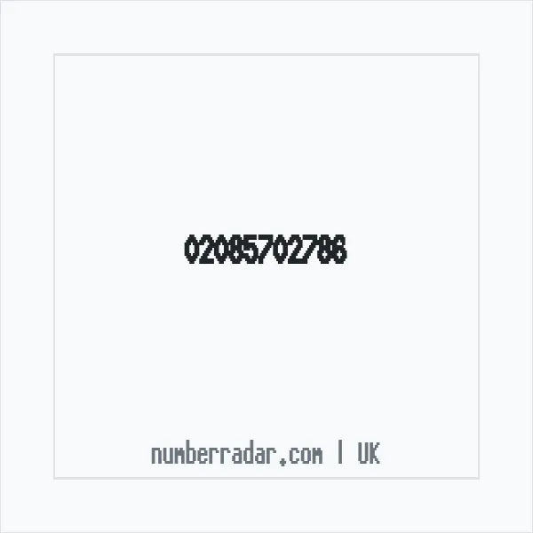 Reverse number check for +44 20 8570 2786 — who called me?