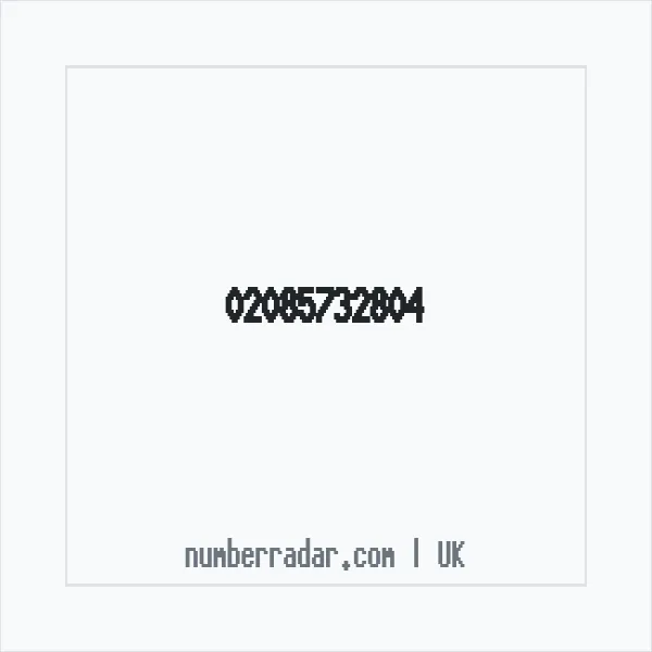 Reverse number check for +44 20 8573 2804 — who called me?