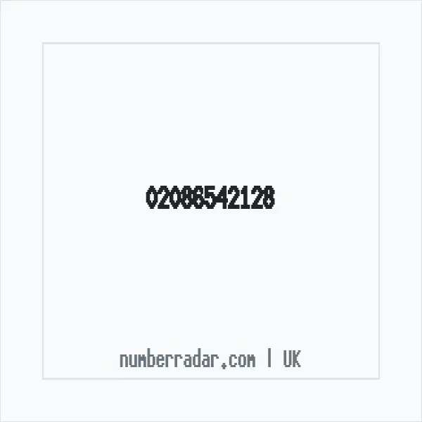 Reverse number check for +44 20 8654 2128 — who called me?