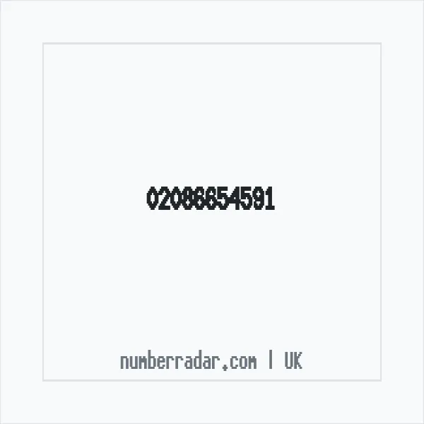 Reverse number check for +44 20 8665 4591 — who called me?