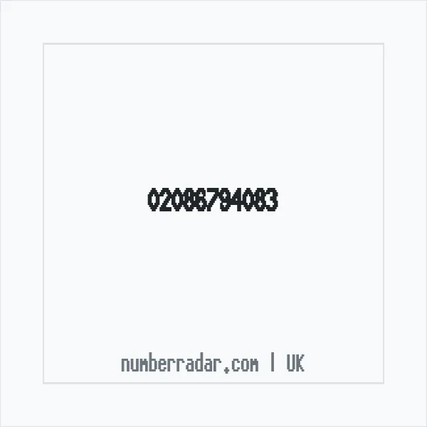 Reverse number check for +44 20 8679 4083 — who called me?