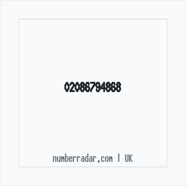 Reverse number check for +44 20 8679 4868 — who called me?